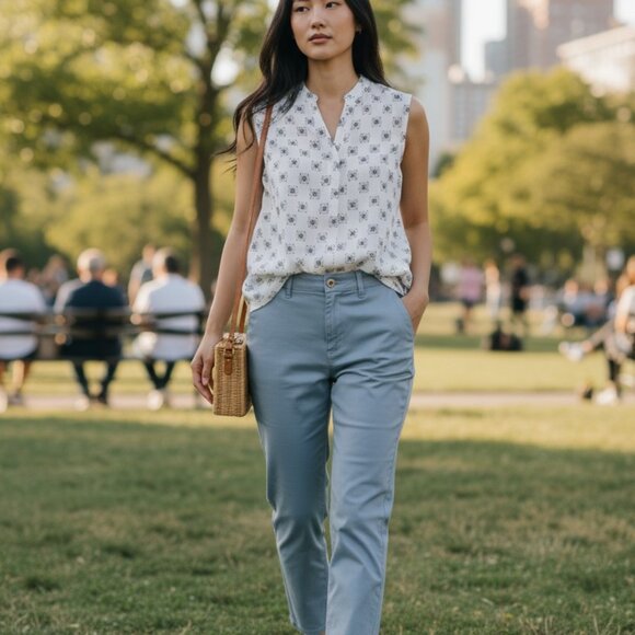 Democracy Jeans 2 & Loft Top xs - Picture 1 of 6